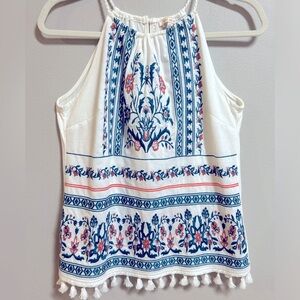 Skies Are Blue Women’s Embroidered Top